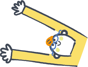 バンザイイラスト